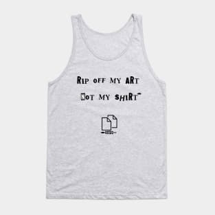 An Artists Rage Tank Top